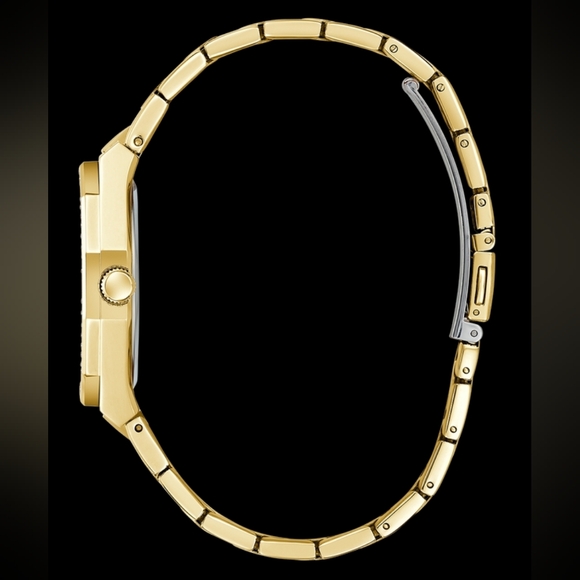 GUESS Ladies Gold Tone Analog Watch - Picture 7 of 9